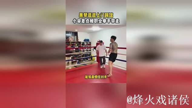 纹身再凶也没用！混混直播挑战职业拳手，被教育到怀疑人生！