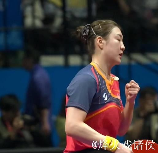 陈梦十五运会首战4-0横扫孙铭阳 顺利挺进女单16强